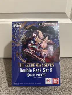 ONE PIECE TCG OP-14: The Azure Sea’s Seven Double Pack Set Vol 9 Display Sealed - Image 1