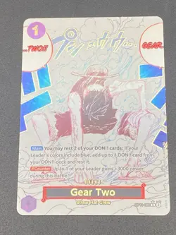 One Piece TCG Gear Two (Alt Art) - A Fist of Divine Speed (OP11) OP11-080 - Image 1