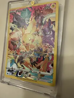 Pokemon TCG Crown Zenith Pikachu Card 160/159 Secret Rare, Near Mint Condition - Image 3