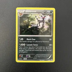Pokemon TCG Umbreon XY Black Star Promos #XY95 Holo Promo Card - LP - Image 1
