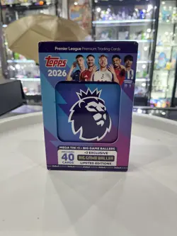 Topps Premier League 2026 Debut Edition Cards Mega Tin purple Big Game Ballers - Image 1