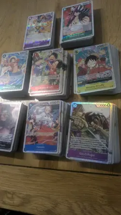 One Piece TCG English SR Bundle 260+ Cards & 70+ Pirate Foils PRB02 - Image 2