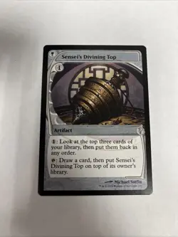 Sensei’s Divining Top Nonfoil Future Sight Card #231 MTG LP - Image 1