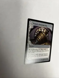 Sensei’s Divining Top Nonfoil Future Sight Card #231 MTG LP - Image 5