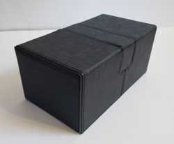 X-Large Commander Premium Double Deck Box for 200+ Sleeved TCG Cards Black - Image 3