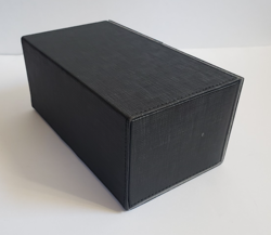 X-Large Commander Premium Double Deck Box for 200+ Sleeved TCG Cards Black - Image 4