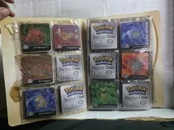 LOT Topps Pokemon 1999, Artbox Action Flipz lenticular Cards in collector binder - Image 4