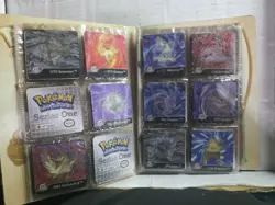 LOT Topps Pokemon 1999, Artbox Action Flipz lenticular Cards in collector binder - Image 5