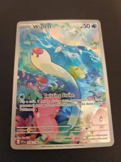 Pokemon Card - Wiglett 206/198 IR - Scarlet & Violet Base Set - NM {378} - Image 1