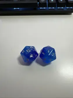 Life Counter ~ EDGE OF ETERNITIES ~Oversized D20 Die SPINDOWN from Bundle Dice - Image 1