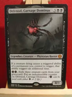 Drivnod, Carnage Dominus - Phyrexia: All Will be One - Mythic - NM - MTG - Image 1