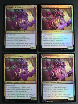 Boggart Cursecrafter (X4 Foil) Uncommon MTG Lorwyn Eclipsed - Image 1