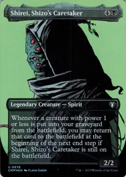 MTG Shirei, Shizo's Caretaker (676) | NM Foil | Commander Masters {CMM} - Image 2