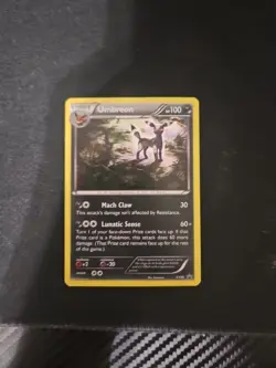 Umbreon 2016 Pokemon XY Black Star Promo XY96 - Holo Cosmos - Breakpoint 3 Pack - Image 1