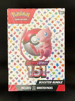 🔥 Pokemon SV 151 Booster Bundle Factory Sealed Brand New 6 Packs 🔥 820650853210 - Image 2