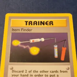 Pokemon Item Finder 74/102 Base Set Regular Lightly Played *FREE SHIPPING* - Image 2