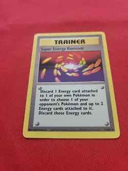 Pokemon: Super Energy Removal #79/102 Base Set Rare 1999 Vintage WOTC - LP - T32 - Image 3