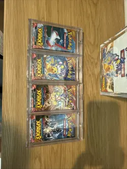 Pokemon TCG - Surging Sparks Booster Box English New Sealed & 4 Packs + Cases! - Image 4