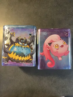 2 Pokemon TCG Dark & Psychic Stacking Tins- Factory Sealed Umbreon Espeon gengar - Image 5