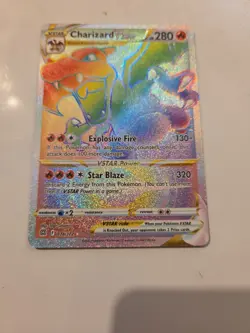 Pokemon TCG Charizard VSTAR Secret Rare 174/172 Brilliant Stars - Image 1