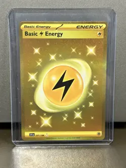 Pokemon TCG - Scarlet and Violet Base Set - Basic Lightning Energy HR 257/198 - Image 1
