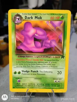 Pokemon TCG - Dark Muk 41/82 Team Rocket Regular Unlimited Excellent Condition - Image 1
