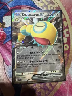 Dudunsparce ex 121/159 - Double Rare - Journey Together - Pokemon TCG - NM - Image 1