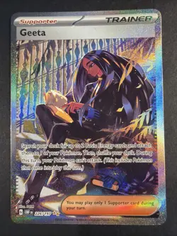 2023 Pokemon Geeta Special Illustration Rare 226/197 OBF Obsidian Flames NM - Image 1