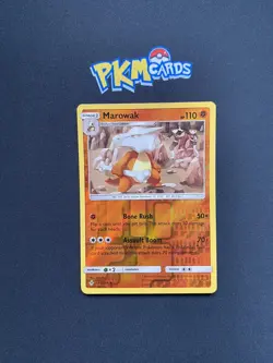 Pokemon TCG Marowak Unbroken Bonds 91/214 Reverse Holo Rare LP. - Image 1