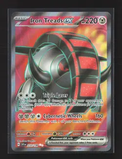 Pokemon SV01: Scarlet & Violet Base Set #233/198 Ultra Rare Iron Treads ex - Image 1