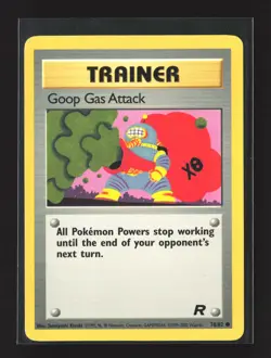 Pokemon Team Rocket #78/82 Common Goop Gas Attack - Image 1