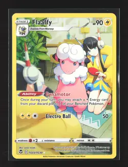 Pokemon SWSH12: Silver Tempest #TG03/TG30 Ultra Rare Flaaffy Holo - Image 1