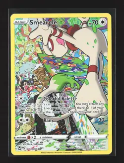 Pokemon SWSH12: Silver Tempest #TG10/TG30 Ultra Rare Smeargle Holo - Image 1
