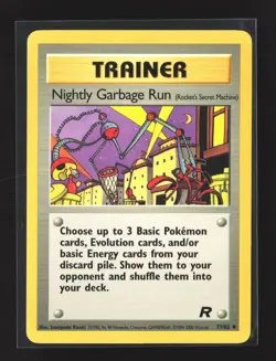 Pokemon Team Rocket #77/82 Uncommon Nightly Garbage Run - Image 1