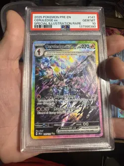 Pokemon TCG Ceruledge EX 147/131 Prismatic Evolutions Special Illustration - Image 1