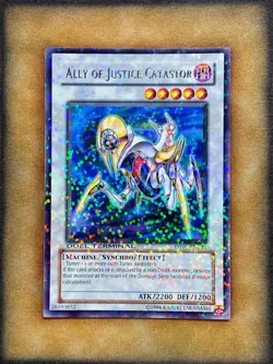 Yugioh Ally of Justice Catastor DT01-EN035 Duel Terminal Rare NM - Image 1