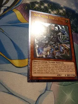 Yu-Gi-Oh! Sage with Eyes of Blue- OP27-EN001 - NM Ultimate Rare - Image 3