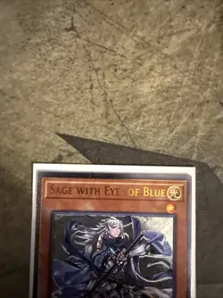 Yu-Gi-Oh Ultimate Rare OP27-EN001 Sage with Eyes of Blue-OTS NEAR MINT - Image 2
