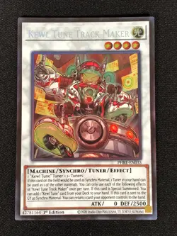 Yugioh Kewl Tune Track Maker PHRE-EN035 1st Collectors Rare - Image 1