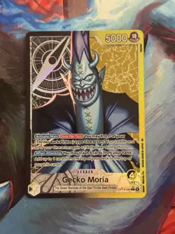 ONE PIECE Gecko Moria - OP14-080 (Alternate Art) The Azure Sea's Seven (OP14) NM - Image 1
