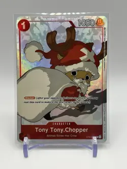 Tony Tony.Chopper (Gift Collection 2023) ST01-006 One Piece Promo NM Santa - Image 1