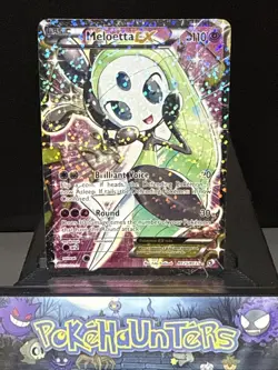 Pokemon Card Meloetta ex RC25/RC25 Legendary Treasures Full Art Rare LP - Image 1