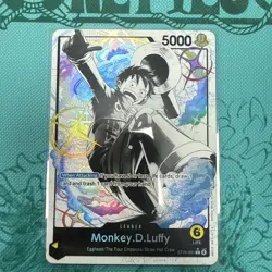 One Piece Card Game ST29-001 Monkey D Luffy Alt Art NM English - Image 1