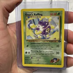 Pokemon - Gym Challenge Koga's Koffing 48/132 NM Near Mint Vintage Pokemon Card - Image 1