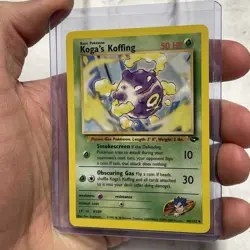 Pokemon - Gym Challenge Koga's Koffing 48/132 NM Near Mint Vintage Pokemon Card - Image 2