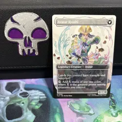 The Legend Of Kyoshi Mtg Borderless Avatar Magic The Gathering Card - Image 2