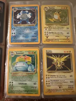 100% Complete Base Set 102/102 Vintage Master Pokemon Cards HOLO 1999 Charizard - Image 5