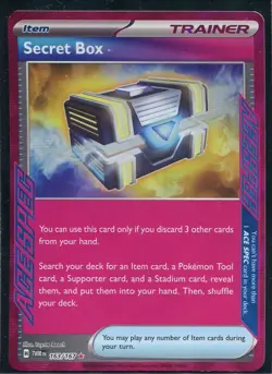 Pokemon Card TCG Secret Box 163/167 Twilight Masquerade Ace Spec Near Mint - Image 1