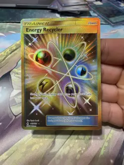 Energy Recycler 143/131 Secret Rare Sm-Forbidden Light Holo Mint/NM Pokemon Card - Image 1
