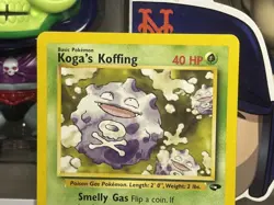 Pokemon TCG Gym Heroes - Koga’s Koffing #79/132 - Common Non-Holo Card - Image 2